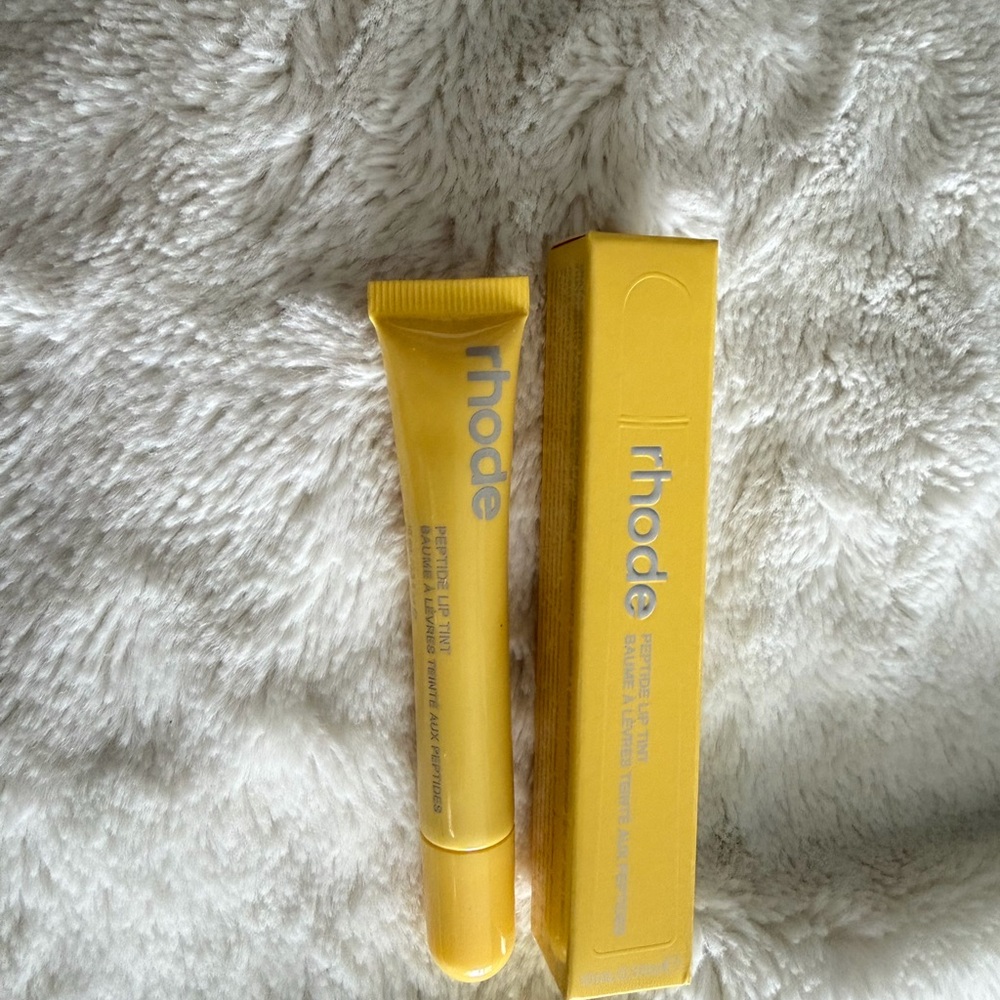 RHODE Bright Yellow Tinted Lip lemontini